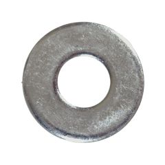1/4" Zinc Plated Steel SAE Flat Washer-16/Pack