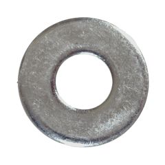 3/8" Zinc Plated Steel SAE Flat Washer-10/Pack