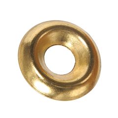 #8 Brass Finish Washer-8/Pack
