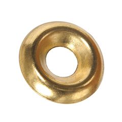 #10 Brass Finish Washer-6/Pack
