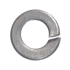 9/16" Yellow Zinc Steel Grade 8 Split Lock Washer-2/Pack