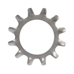 5/16" Zinc Plated Steel External Tooth Lock Washer-2/Pack
