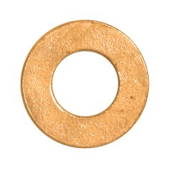 #6 x 3/8" Brass Flat Washer-6/Pack
