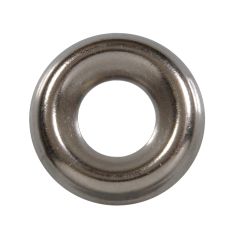 #6 Stainless Steel Finish Washer-5/Pack