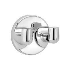 Infinity Polished Chrome Double Robe Hook