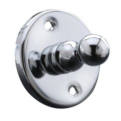 Columbia Polished Chrome Single Robe Hook