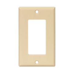 Ivory Thermoset (1) GFCI Decorator Wallplate