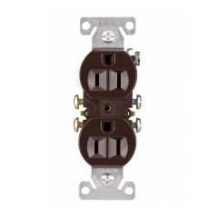15 A Brown Duplex Receptacle