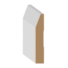 3-1/2" x 5/8" x 8' MDF DecoSmart Bevel Casing Moulding