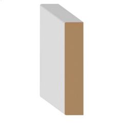 3-1/2" x 3/4" x 8' MDF DecoSmart Window Extender Moulding