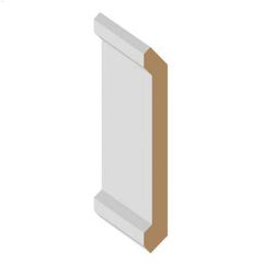 4-1/8" x 1/2" x 8' MDF DecoSmart Crown Moulding