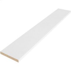3-7/8" x 1/2" x 8' MDF One Edge Baseboard Moulding