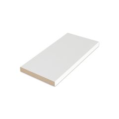3-7/8" x 1/2" x 16' Primed MDF Urban Baseboard Moulding