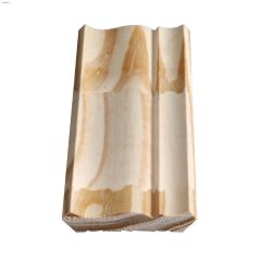 3-1/8" x 9/16" Solid Clear Pine Crown Moulding