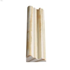 Cimaise de 11/16" x 1 3/4" en Pin Blanc