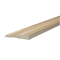 2-1/8" x 1/2" x 7' Solid Clear Pine Colonial Casing Moulding