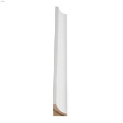 11/16" x 11/16" x 16' Primed Pine Cove Moulding