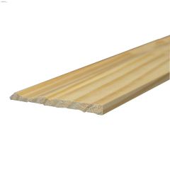 4-1/8" x 3/8" x 16' Pine Colonial Baseboard Moulding
