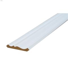 4-1/4" x 5/8" x 14' Primed MDF Crown Moulding