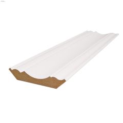 3-5/16" x 5/8" x 14' Primed MDF Crown Moulding