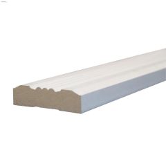 3" x 3/4" x 8' Primed MDF Victorian Casing Moulding