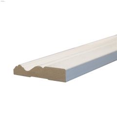 3-1/2" x 3/4" x 8' Primed MDF Colonial Casing Moulding