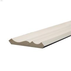 4-1/4" x 5/8" x 8' Primed MDF Crown Moulding