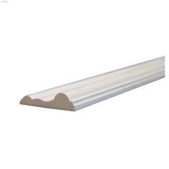 2-1/2" x 5/8" x 8' Primed MDF Chair Rail Moulding
