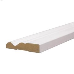 3-1/2" x 3/4" x 14' 3" Primed MDF Colonial Casing Moulding