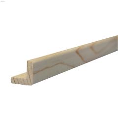 1" x 1" x 8' Solid Clear Pine Outside Corner Moulding