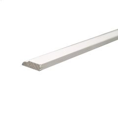 1-3\/16\" x 7\/16\" x 7' Primed Pine Colonial Door Stop Moulding