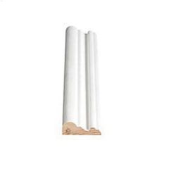 1-3/4" x 11/16" x 16' Primed Pine Chair Rail Moulding