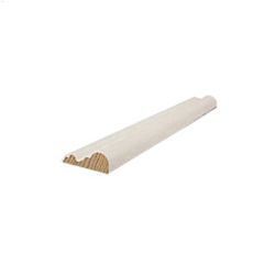 1-3/4" x 11/16" x 8' Primed Pine Chair Rail Moulding
