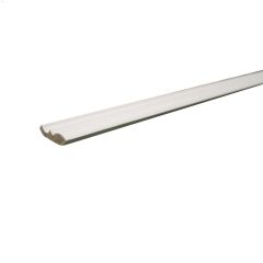 1-5\/8\" x 7\/16\" x 8' Primed Pine Crown Moulding