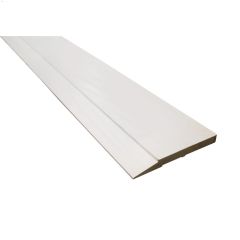 16' Finger Jointed Poplar Contemporary Baseboard
