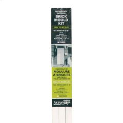 2" x 1-1/4" x 36" Primed Pine Brik Moulding Set
