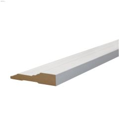 3-1/2" x 3/4" x 14' 3" Primed MDF Step Casing Moulding