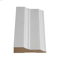 3-1/2" x 3/4" x 8' Primed MDF Step Casing Moulding