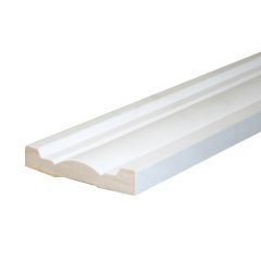 3-1/2" x 5/8" x 14' 3" Primed MDF Casing Moulding