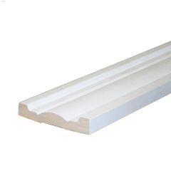 3-1/2" x 5/8" x 7' 1" Primed MDF Casing Moulding