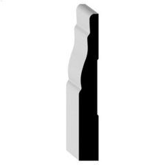 3-1/4" x 7/16" x 14' Primed Pine Base Band Moulding