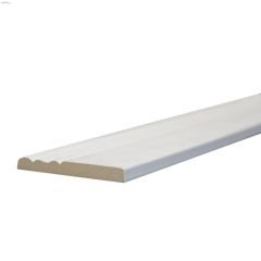 3-1/8" x 3/8" x 14' Primed MDF Colonial Baseboard Moulding