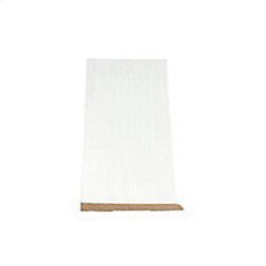 3-1/8" x 5/16" x 16' Primed Pine Bevel Baseboard Moulding