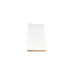 3-1/8" x 5/16" x 8' Primed Pine Bevel Baseboard Moulding