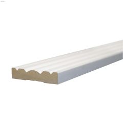 3-1/8" x 5/8" x 7' 1" Primed MDF Victorian Casing Moulding