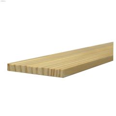 4-5/8" x 9/16" Solid Clear Pine Door Jamb Set