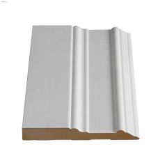 5" x 5/8" x 16' Primed MDF Colonial Baseboard Moulding