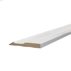 5" x 5/8" x 8' Primed MDF Colonial Baseboard Moulding