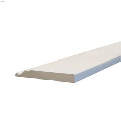 5-1/4" x 5/8" x 16' Primed MDF Colonial Baseboard Moulding