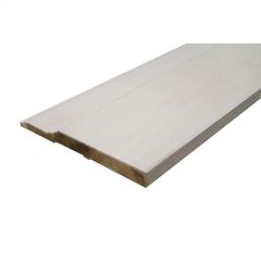 8' Finger Jointed Poplar 2-Step Baseboard Moulding